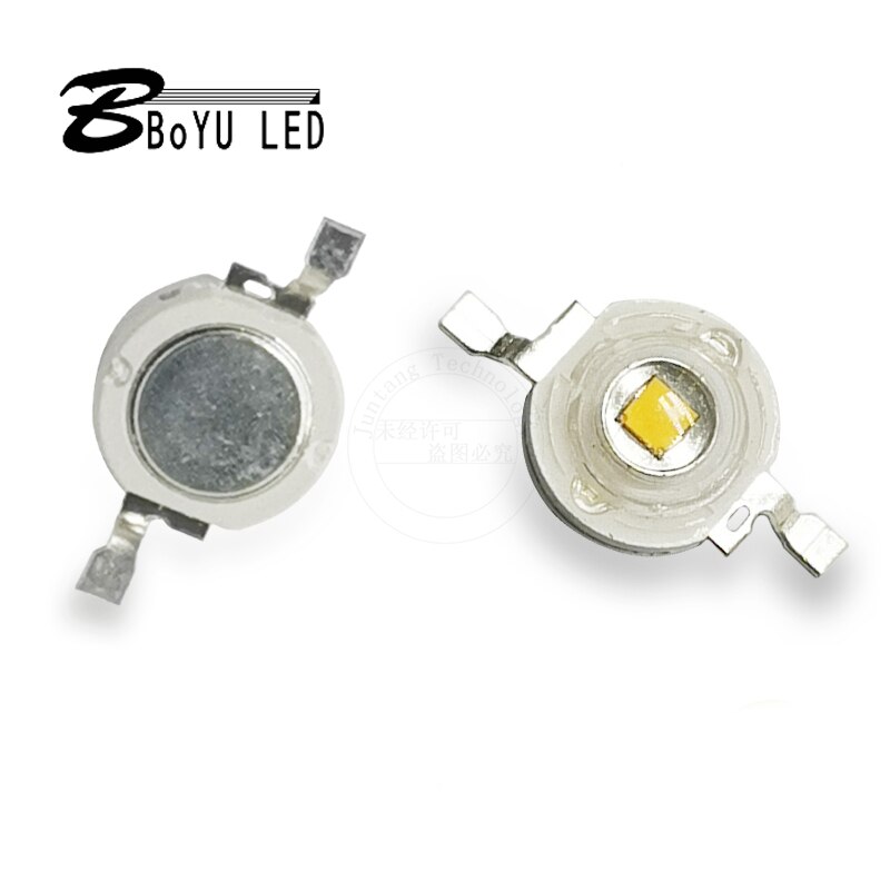 High-power LED lumens lamp beads 3-5W golden light (1800-2000k) LED diode chip indicator light landscape lighting project