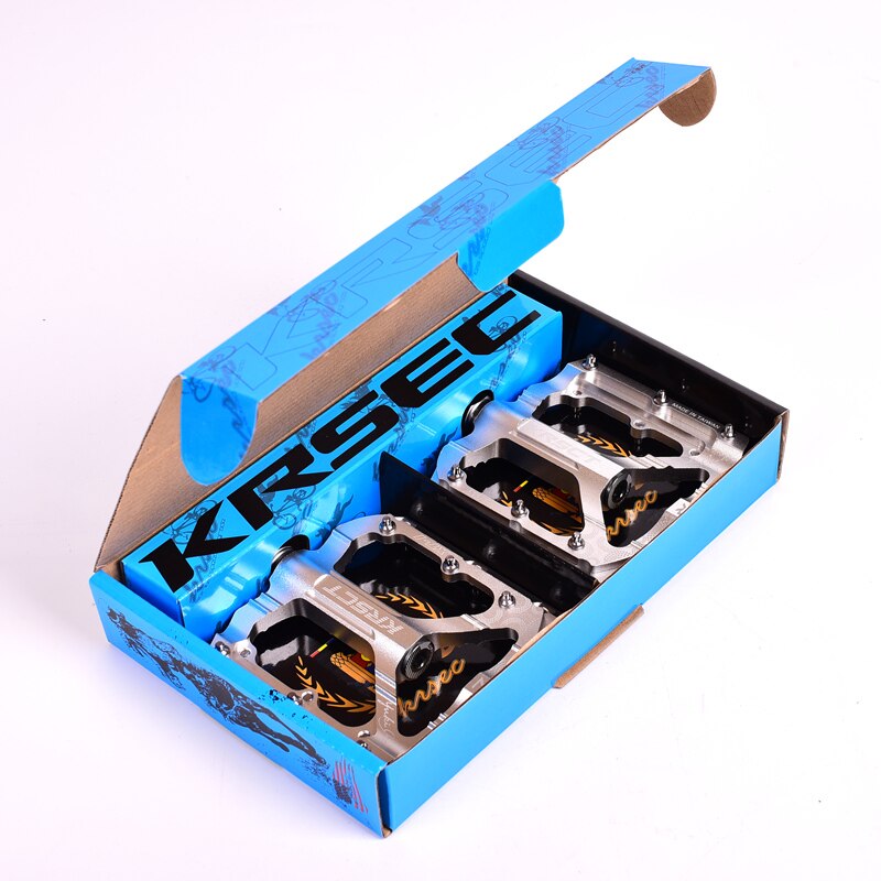 KRSEC XT-1 Mtb bicycle pedals aluminum alloy 6061 CNC seal lubrication Palin bearing road bike pedal bicycle accessorieori
