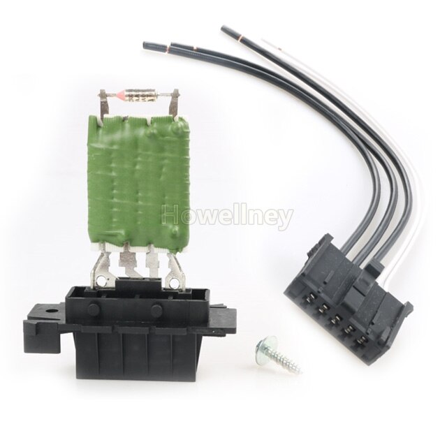 77364061 rezystor silnika dmuchawy nagrzewnicy złącze kabla dla Alfa Romeo Citroen Peugeot placet Ducato: resistor kabel