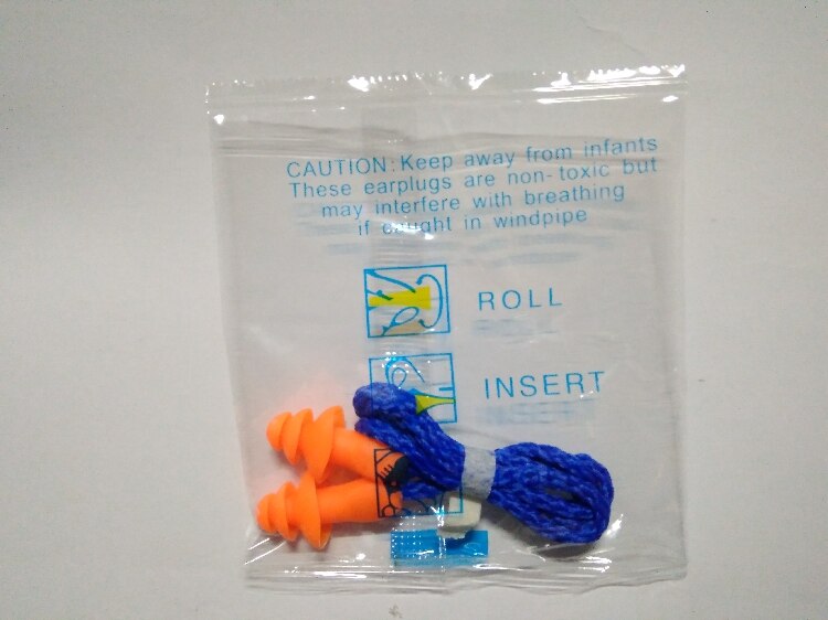 10 pair Unisex Silica gel anti noise sleep noise reduction noise earplug swimming waterproof earplug