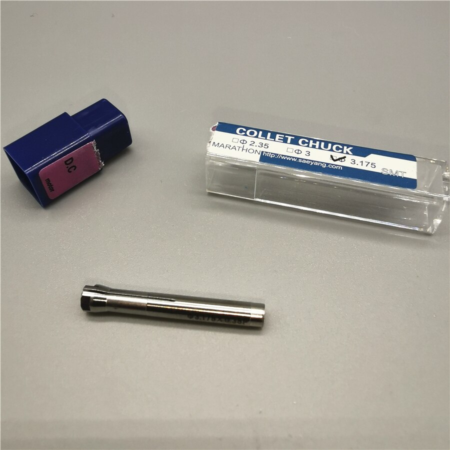 3 tipos de portabrocas nuevas para perforadoras eléctricas de uñas de 210 102L 105L Micromotor