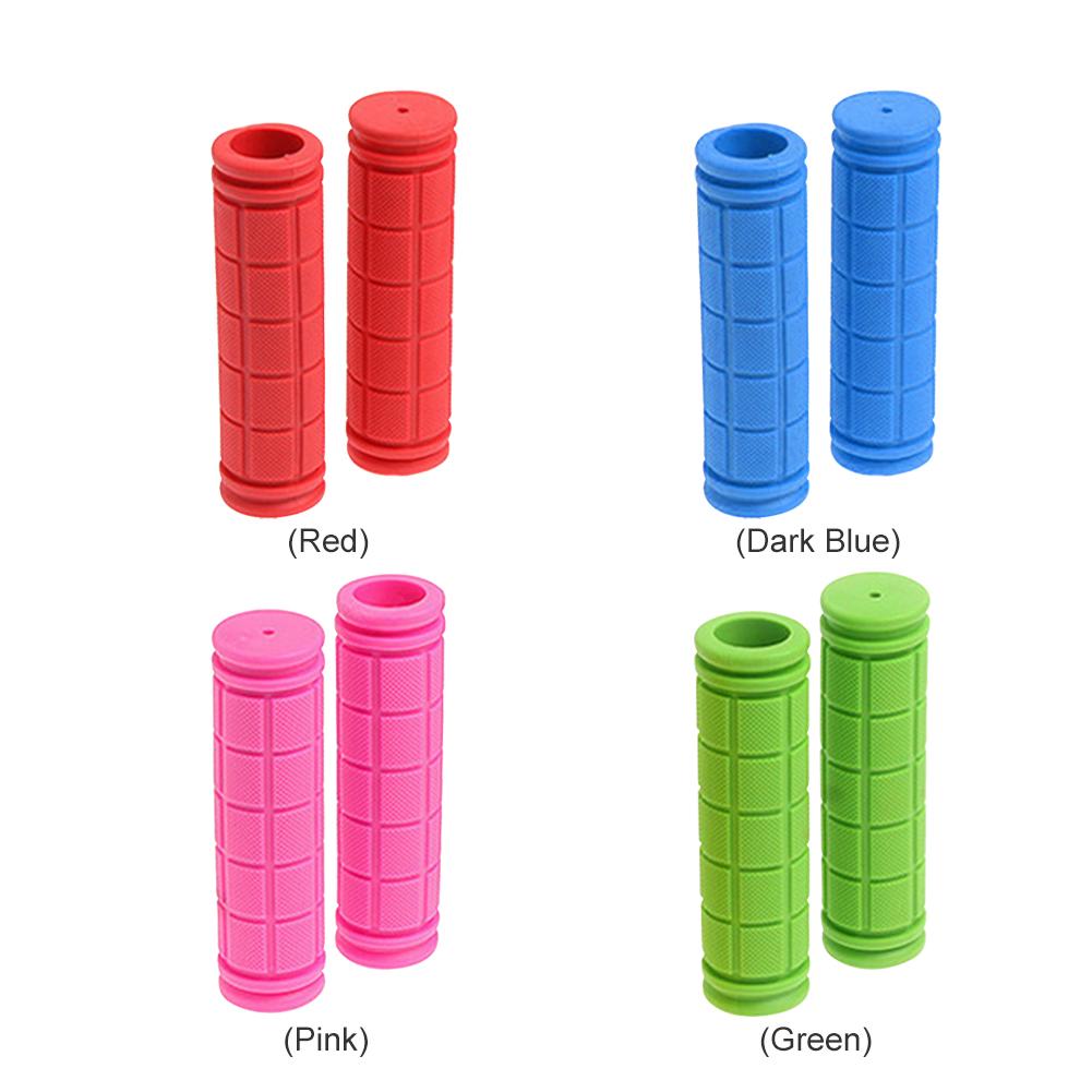 1 par 13cm cor de borracha apertos de bicicleta guiador conjunto mountain bike alça antiderrapante peças de alça de bicicleta equipamento