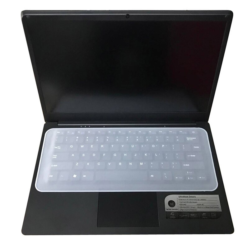 Universal Silicone Keyboard Protector Skin For Laptops Notebooks 13''-14.1'' avoid dust and prevent accidental water spill A30