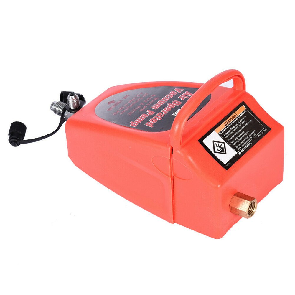 4.2CFM Auto Tool Air Operated Compressed Vacuum Pump Practical Home Pneumatic Durable Refrigerator Conditioning System Car