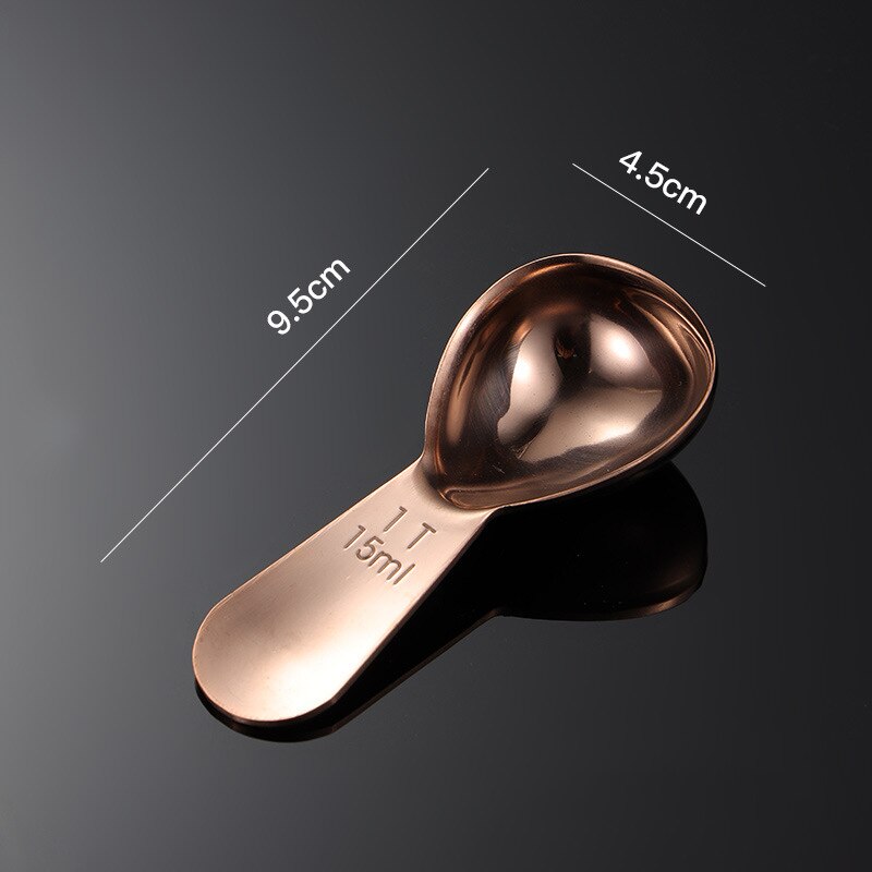 1 Pcs 304 Stainless Steel Kitchen Measuring Spoons Coffee Sugar Scoop Cake Baking Flour Measuring Cups Kitchen Cooking Tools: 10