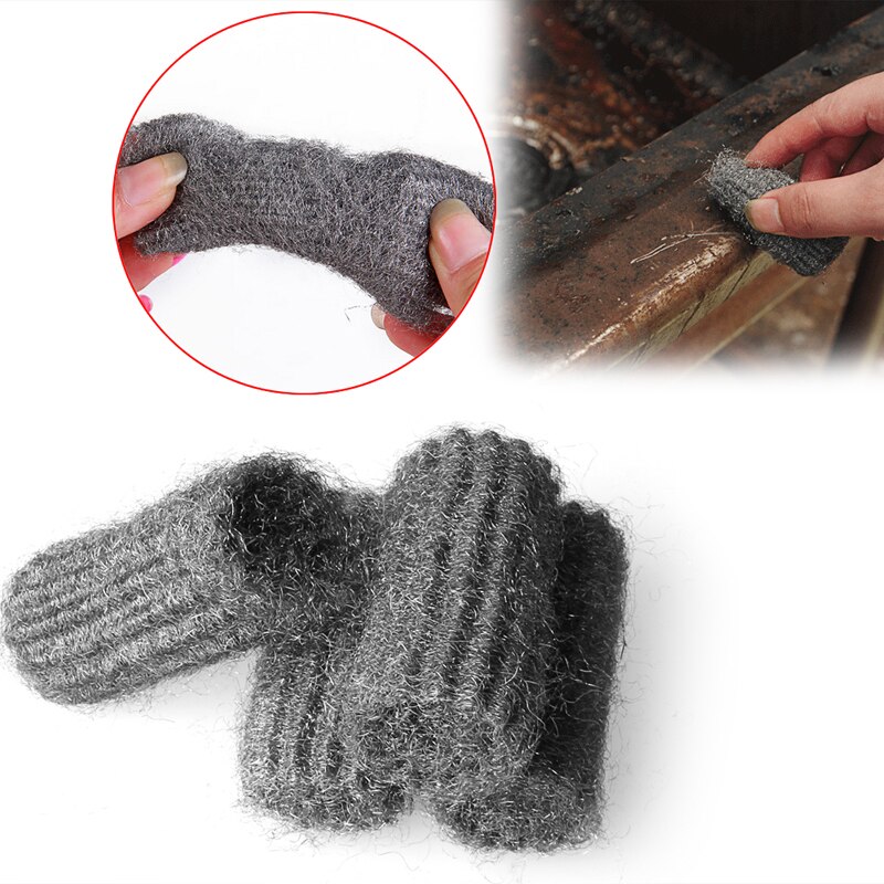 12Pcs Steel Wool Pads Kitchen Wire Cleaning Stainless Steel Ball Pan Cleaner