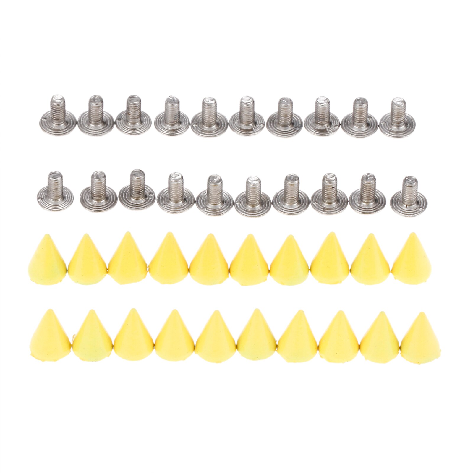 20x Metall Schrauben Knopf Spitze Nieten Handtasche Gürtel Schuhe Punk Bekleidung Leder Schnallen Handwerk Kugel Niet Zucht Spikes DIY handgefertigt: C