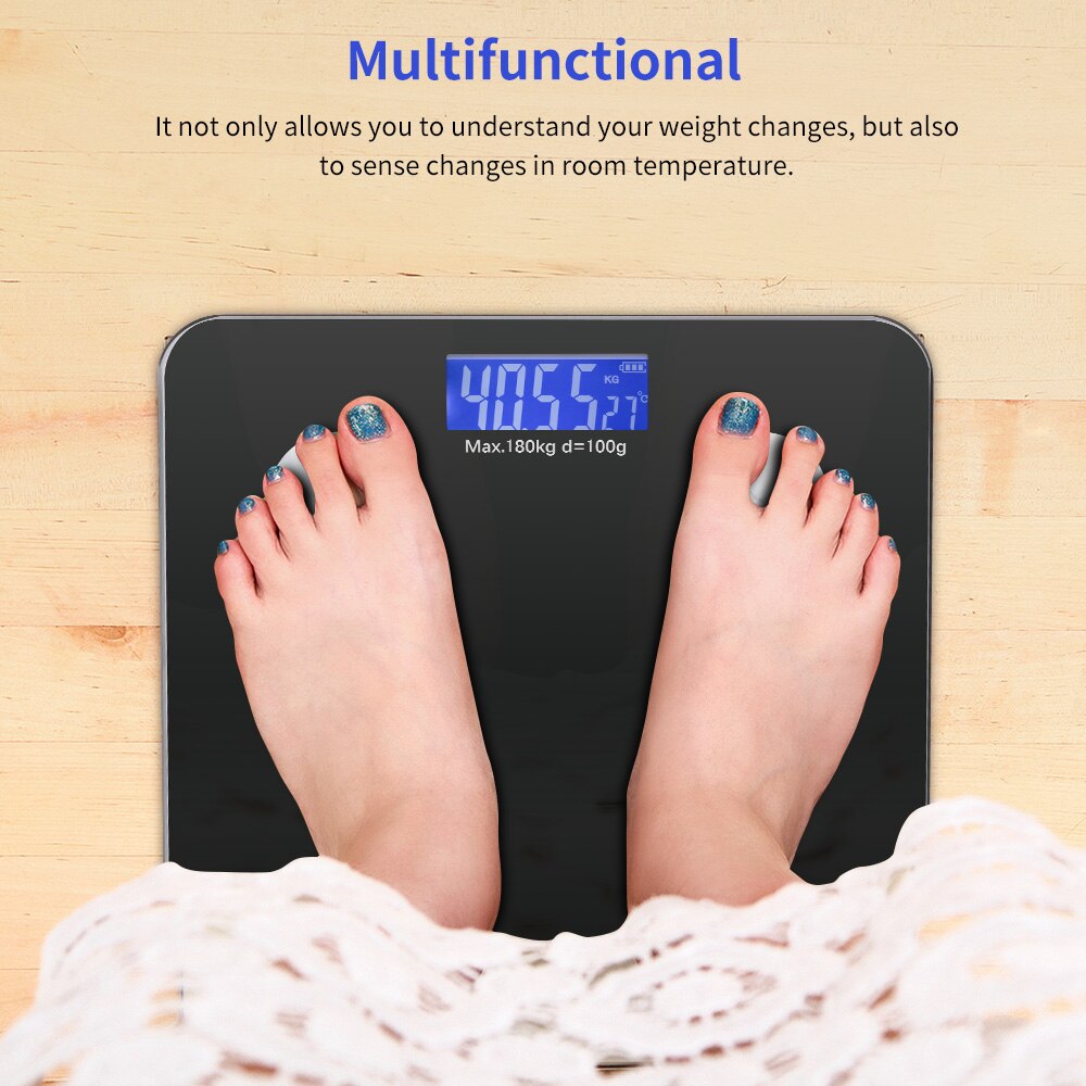 Original Smart Body Fat Composition Scale 2 Bluetooth 5.0 Balance Test 13 Body Date BMI Health Weight Scale LED Display