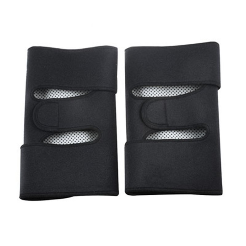 Rodilleras magnéticas de turmalina para terapia de cuidado de la salud, soporte de protección de rodilla con autocalentamiento, 1 par, 2 uds.