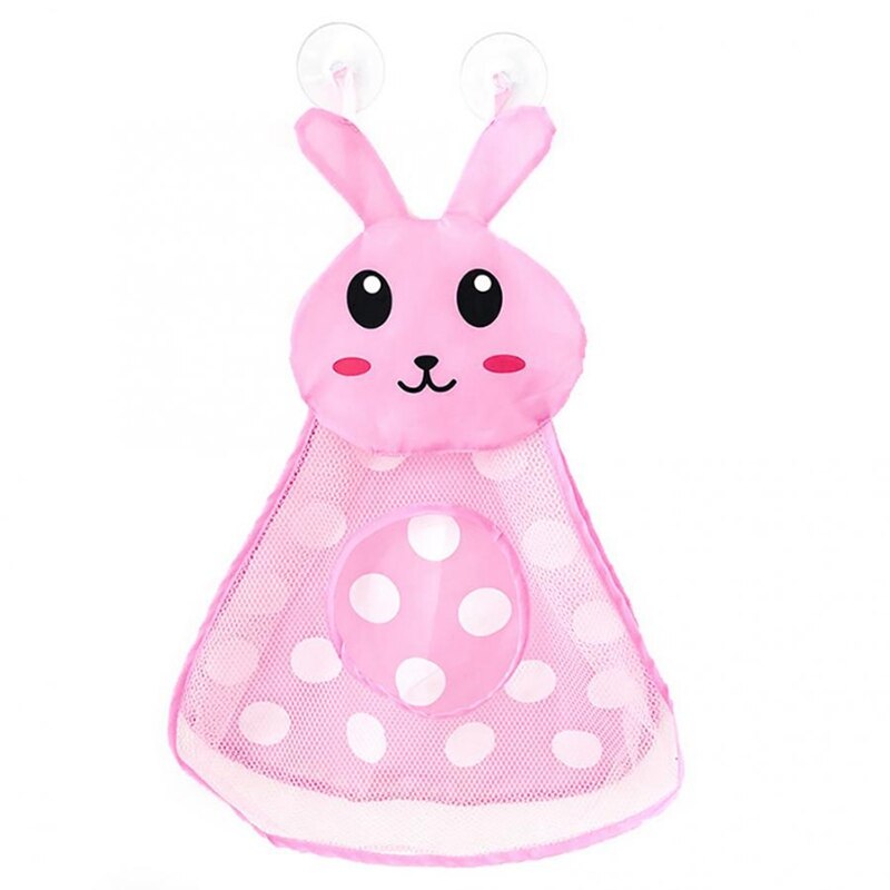 Juguetes de baño bolsa de malla para almacenamiento para Baby Shower playa cesta de almacenamiento con ventosa impermeable dibujos animados formas de animales