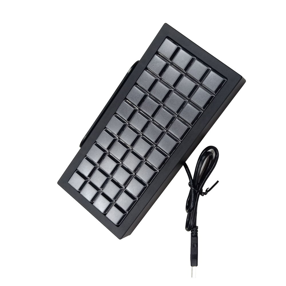 40 Keys Mechanical POS Programmable Keyboard KB40 With Programming Tool