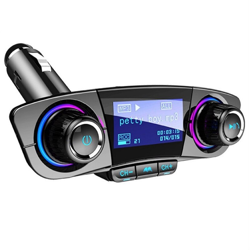 Car MP3 Player Car Bluetooth Receiver U Disk 12V24V Universal Aux Car Bluetooth Receiver: Default Title
