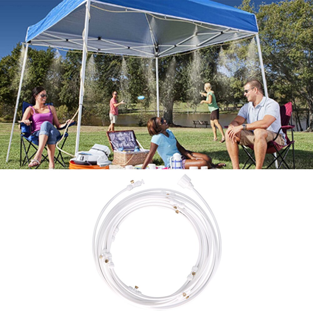 Greenhouse Garden Outdoor Watering Irrigation Misting Cooling System Kit