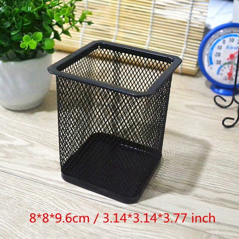 Metal Desk Organizer Combination Pencil Pen Badge Holder Drawer Storage Stationery Ruler Office School Supplies Large Capacity: 13