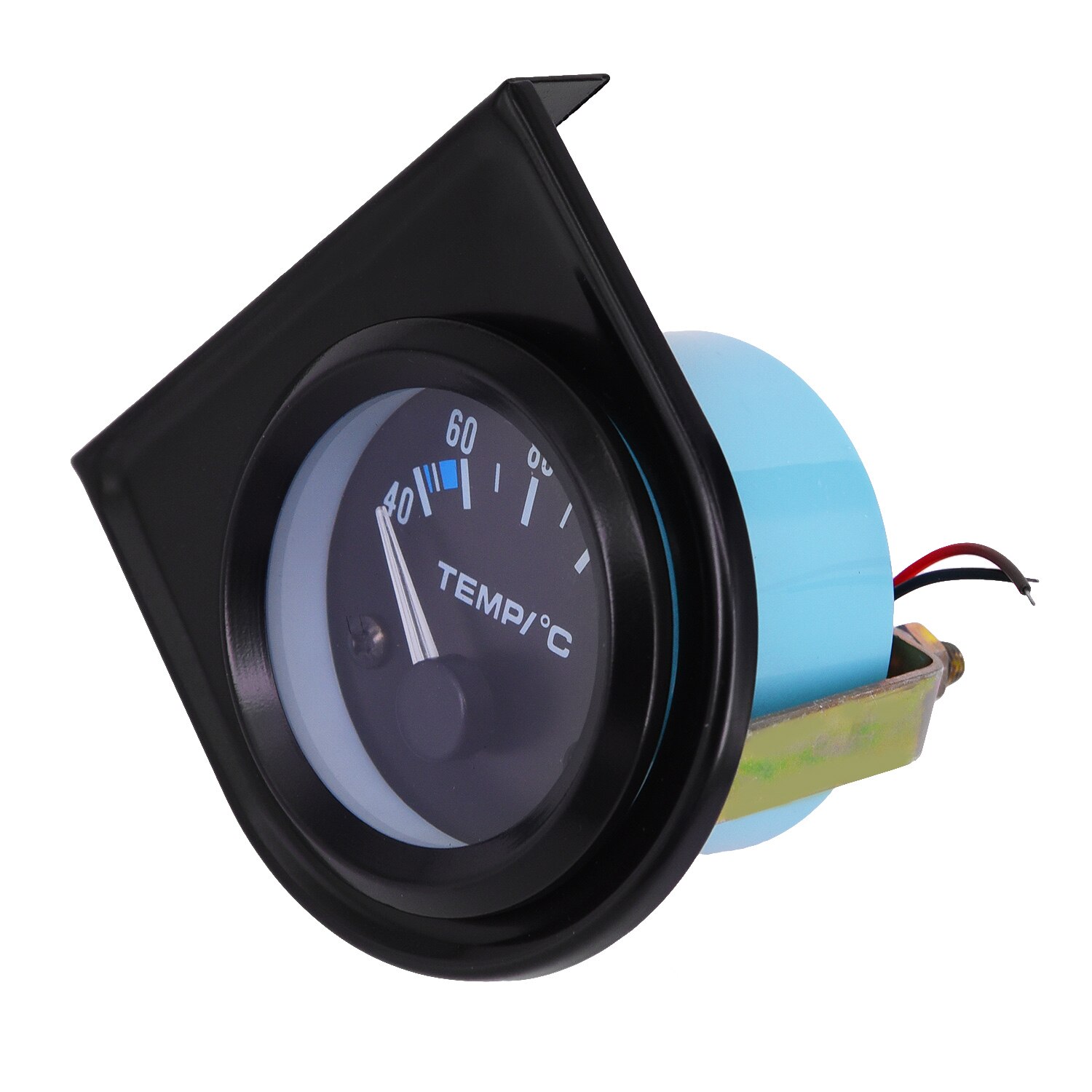 Universal 52mm Mechanical Oil Pressure Press Gauge 40-120°C 2 Inch Black