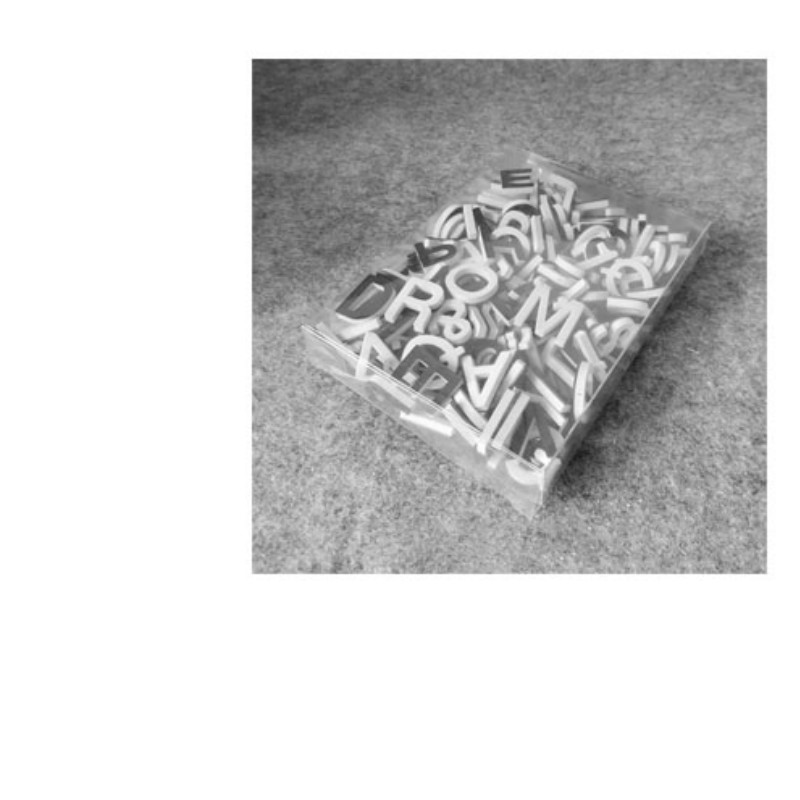 Tidlig uddannelse srefrigerator magneter souvenir brev symbol diy væg dekoration skum sort og hvid bogstaver baby læring: A2