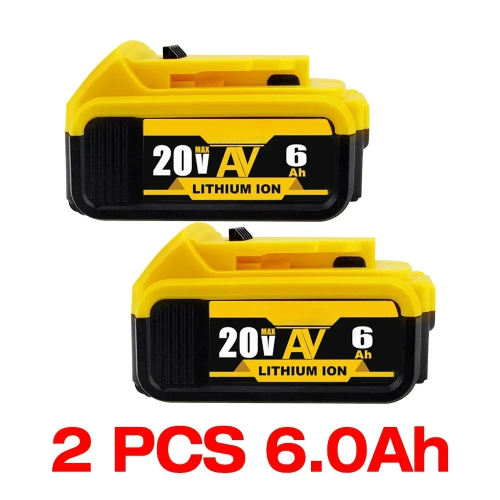 NEUER Akku kompatibel mit Dewalt Power Tools 18V 8Ah wiederaufladbares Elektrowerkzeug Lithiumbatterien 20V 18Volt 18V 5Ah 6Ah 8Ah