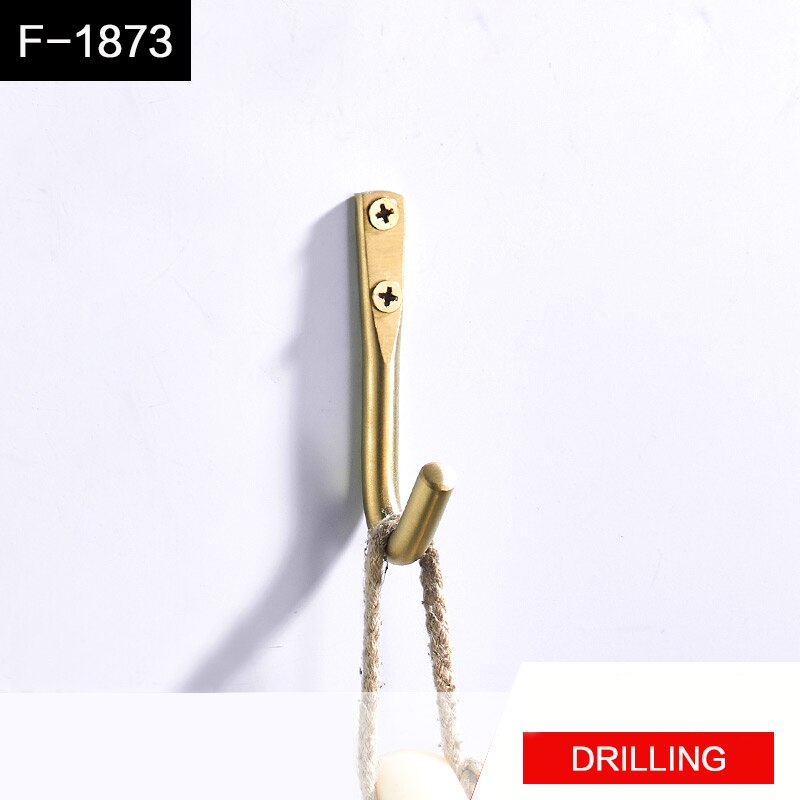 Industrial Retro americano accesorios de baño cocina negra toallero papel toalla gancho de hierro soporte de tubería de agua: F-1873-1