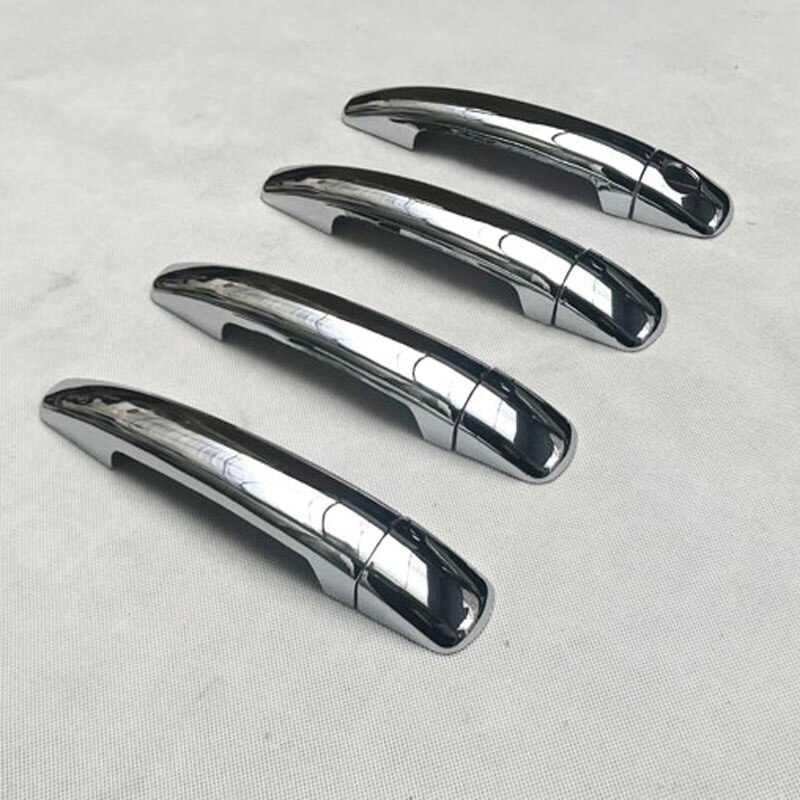 Garniture de poignée de porte en plastique chromé, accessoires pour citroën C3 MK2