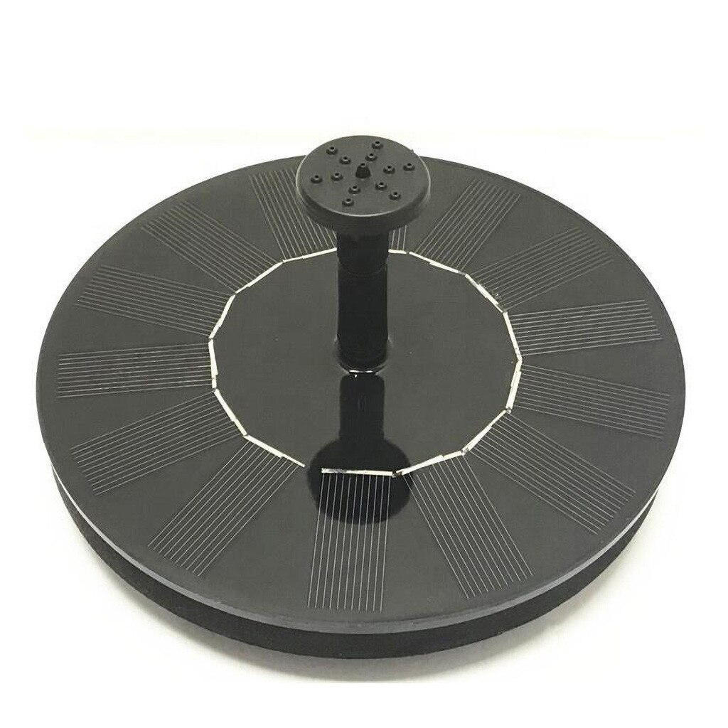 Solar Pump, 1.4W Free Standing Floating Solar Bird Bath Water Pumps for Garden
