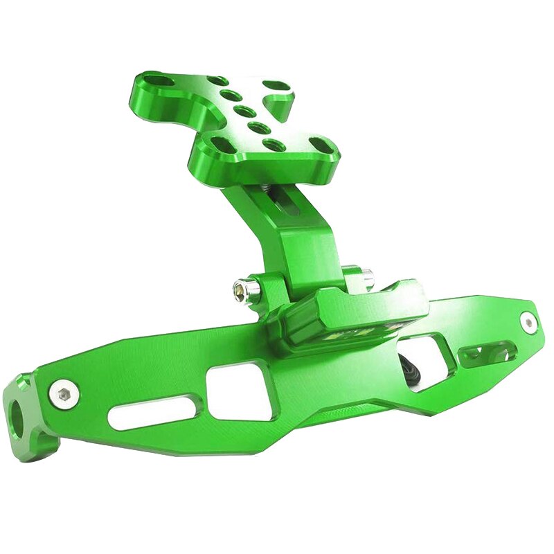 Soporte de placa de matrícula para motocicleta soporte de montaje de luz LED para Yamaha TFX150 Z125