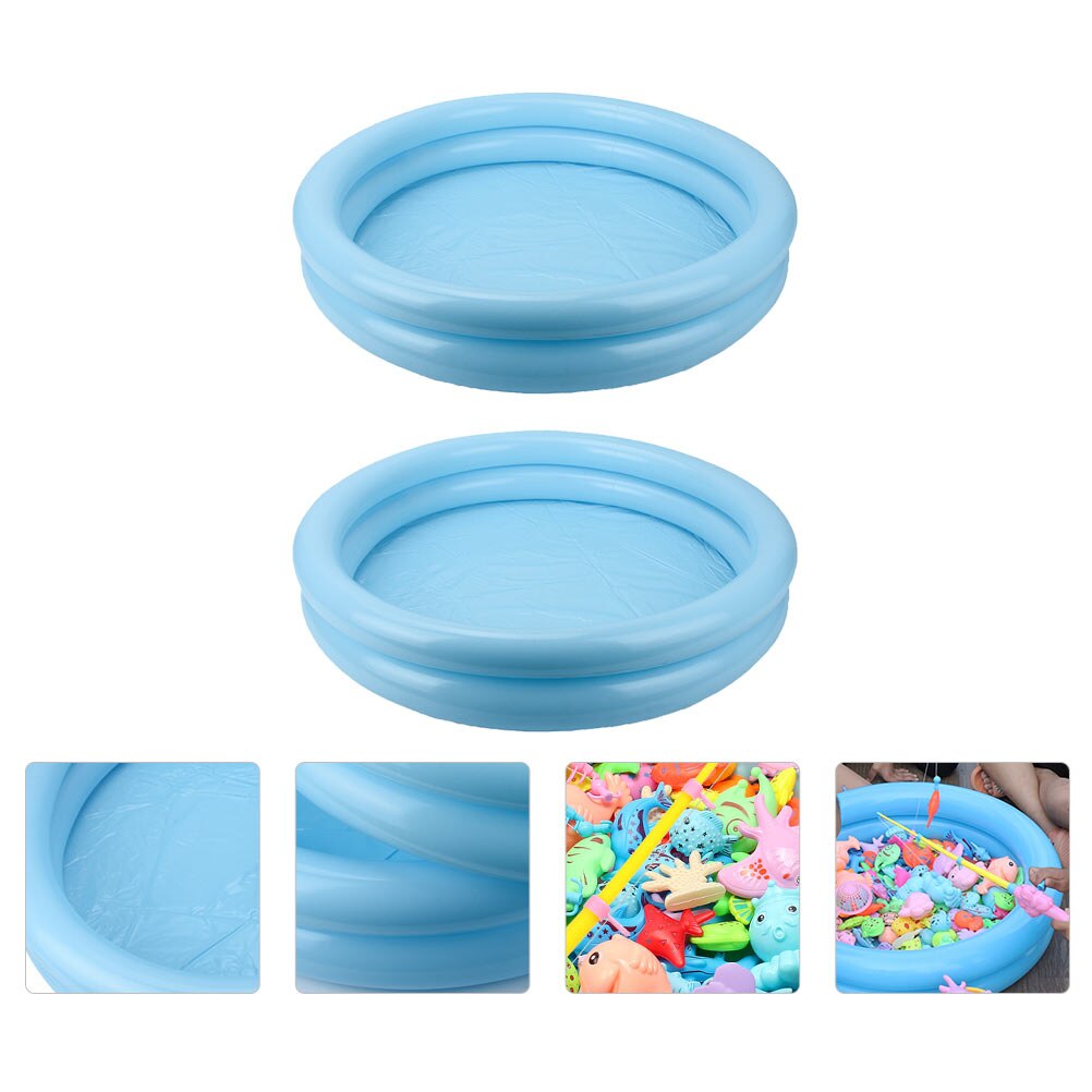 2 Stuks Duurzaam Plastic Zand Trays Opblaasbare Vormbaar Spel Zand Tray Voor Party