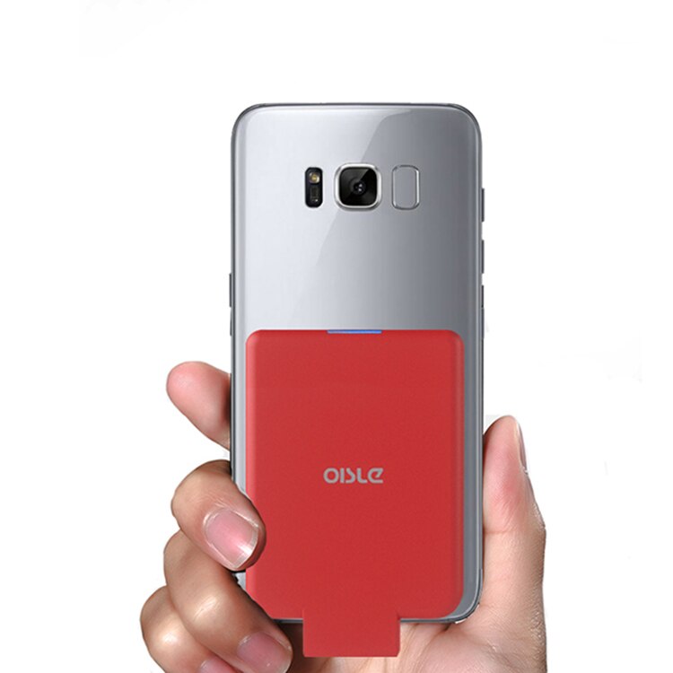 OISLE Portable Mini Special Power Bank Suitable For Samsung S9/S10+/S20/S21 U/Note20/Note10+/Note21 External Battery Powerbank: 4500mah--red