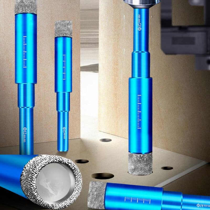 6MM 8MM 10MM 12MM 14MM 16MM Diamant Beschichtete Bohrer für Fliesen Marmor Glas keramik Loch Sah Bohrer Diamant Core Bit Mahlzeit Bohren