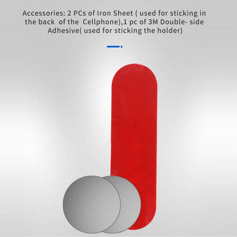 Mobile Phone Holder Portable Adjustable Angle Magnetic Cellphone Mount Dual Screen For Laptop Computer Fixed Clip Foldable