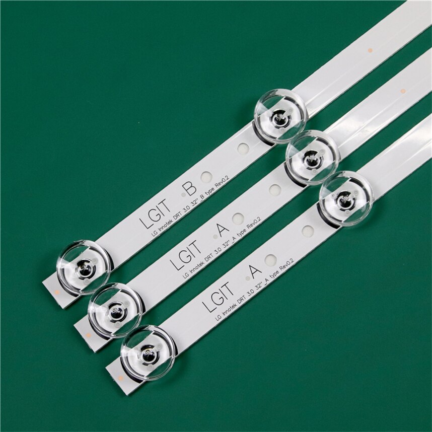 LED TV Illumination Part Replacement For LG 32LX330C-ZA 32LX320H-ZA 32LX330H-ZA LED Bar Backlight Strip Line Ruler DRT3.0 32 A B