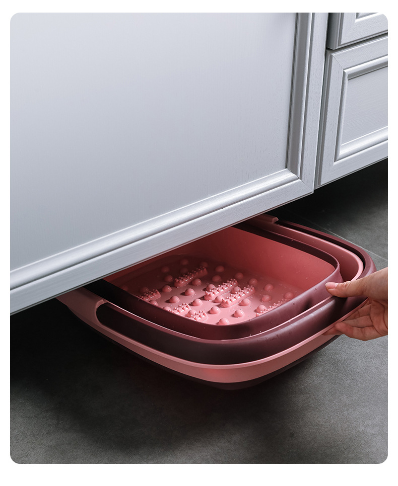 15L Grote Opvouwbare Draagbare Voetenbad Emmer Opvouwbare Voet Wassen Bad Auto Wassen Emmer Vissen Emmer Student Wasbord