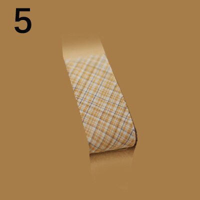 Cotton Fabric Trimming Upholstery Sewing Accessories 3.6cm Yarn Dyed Cotton Bias Binding Tapes Ribbon, Handmade Patchwork 5M: jdsg110