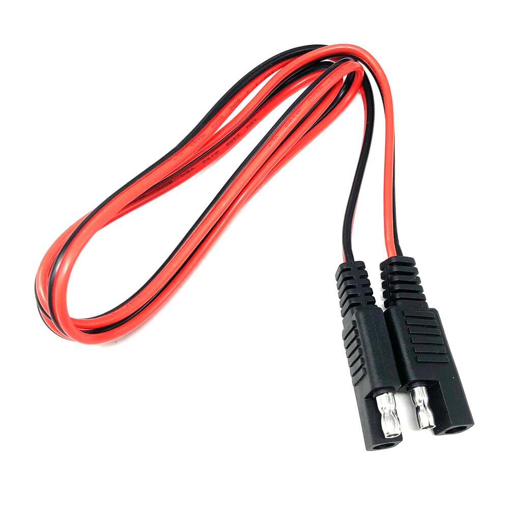 18AWG SAE to SAE Connector Extension Cable Quick Disconnect Wire Harness 100CM