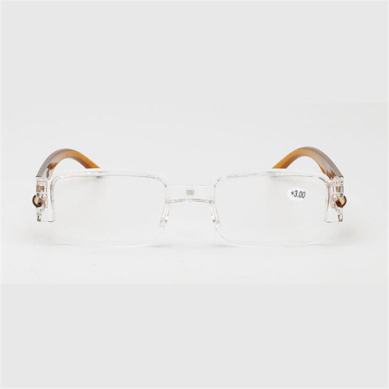 Gafas de lectura cuadradas IBOODE gafas presbiopes para hombres y mujeres gafas de hipermetropía para hombres y mujeres gafas de aumento ópticas Unisex