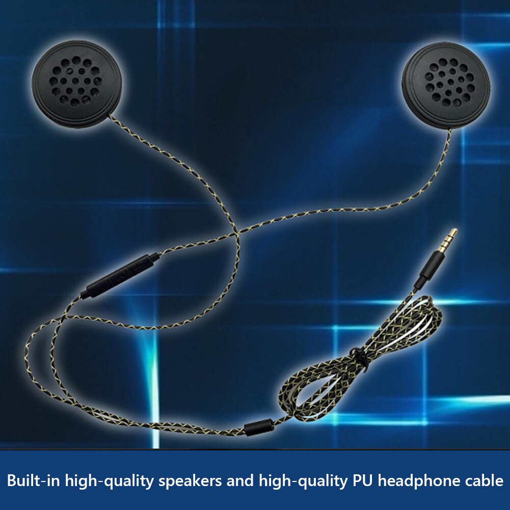Headset  mp3 cd radio hörlurar högtalare för motorcykelhjälm