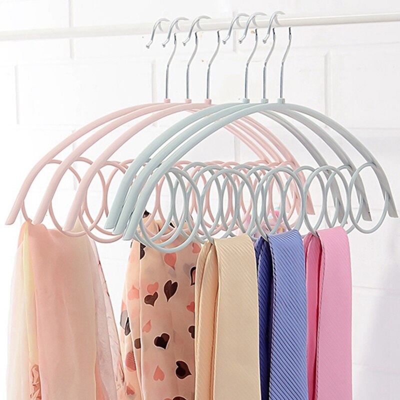 Sjaal hanger riem stropdas 5 ring rek organizer houder haak display hanger 41*23cm