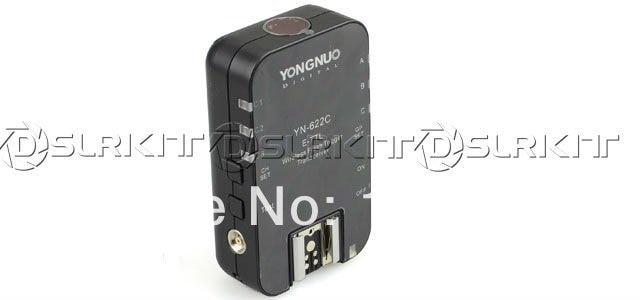 Yongnuo único transceptor de yn622 YN-622 YN-622C ttl flash gatilho com hss para canon