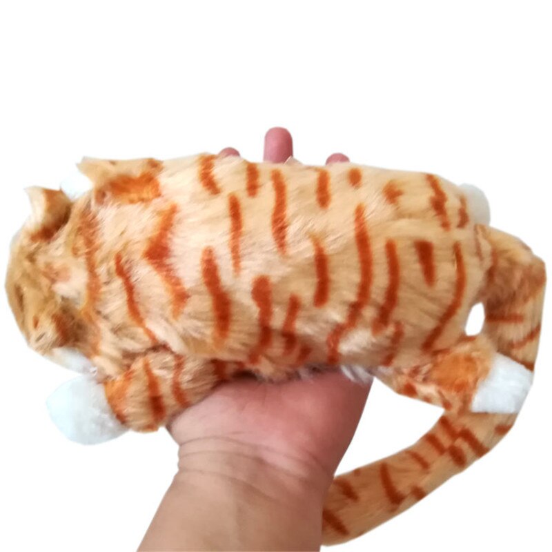 30cm Funny laughing Cat Roll Electronic Pet Toys Simulation Animal Robot Cats for Children kids birthday