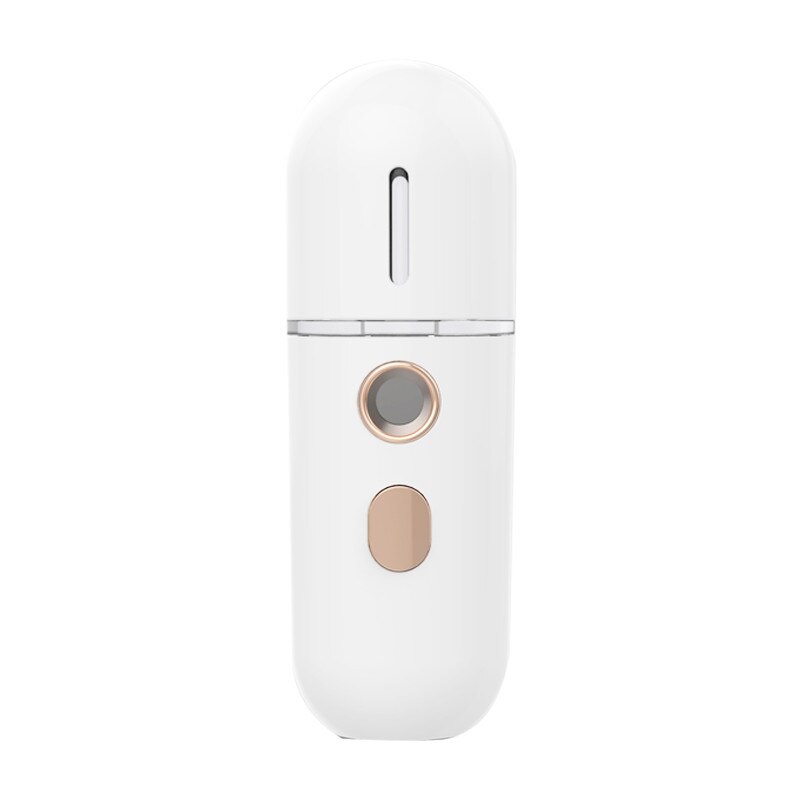 Mini Portable Humidifier Nano Mister Facial Steamer Device Beauty Spray Hydrating Apparatus Cold Spray Apparatus Rechargeable: Default Title
