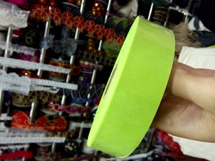 3cm 60 meter Unfolded Cotton Polyester Bias Binding Tapes Patchwork Trim Covered Insertion Upholstery Sewing Textile Webbing: bright greem