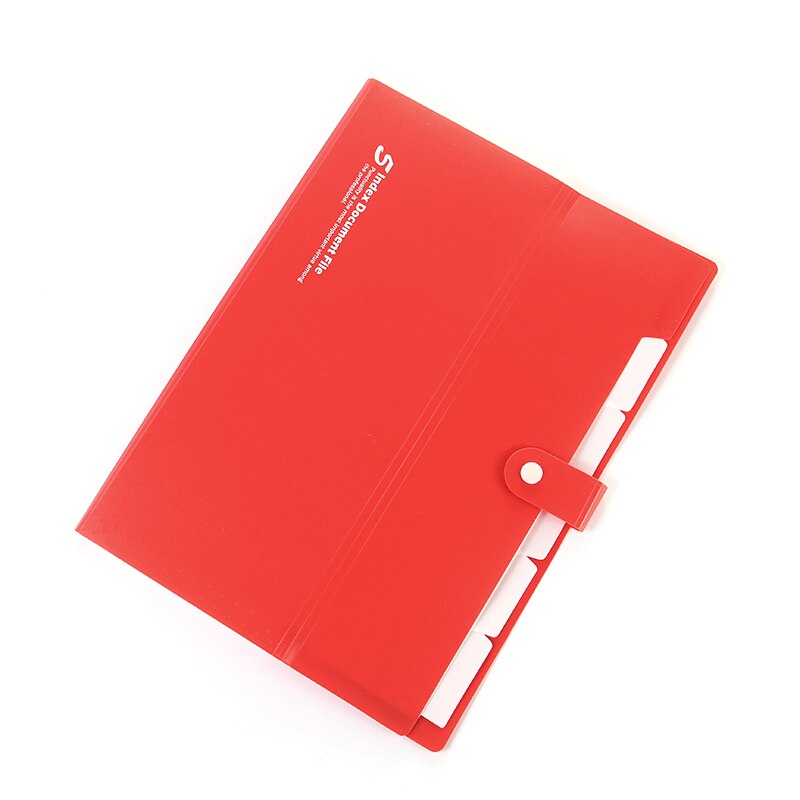 10 colors waterproof PP file folder A4 document bag pouch bill folder holder organizer cilp file document folders: colour 15