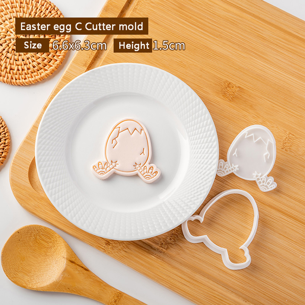 Ostern Keksform Keks Kuchen Dekorieren Werkzeuge Backzubehör: YELLOW