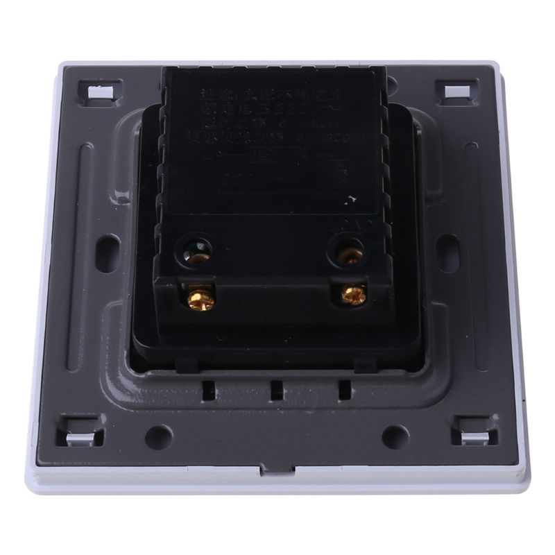 Wall Dimmer Switch White Panel Light Switch AC 110~250V Flame Retardant Plastic Light Dimmer Switch