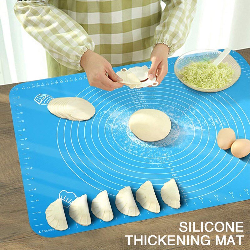 Kneading dough mat silicone Pastry Accessories Sheet Pads Thick Non-stick Rolling Mats Kitchen Cookie Cake Baking Mat Tools