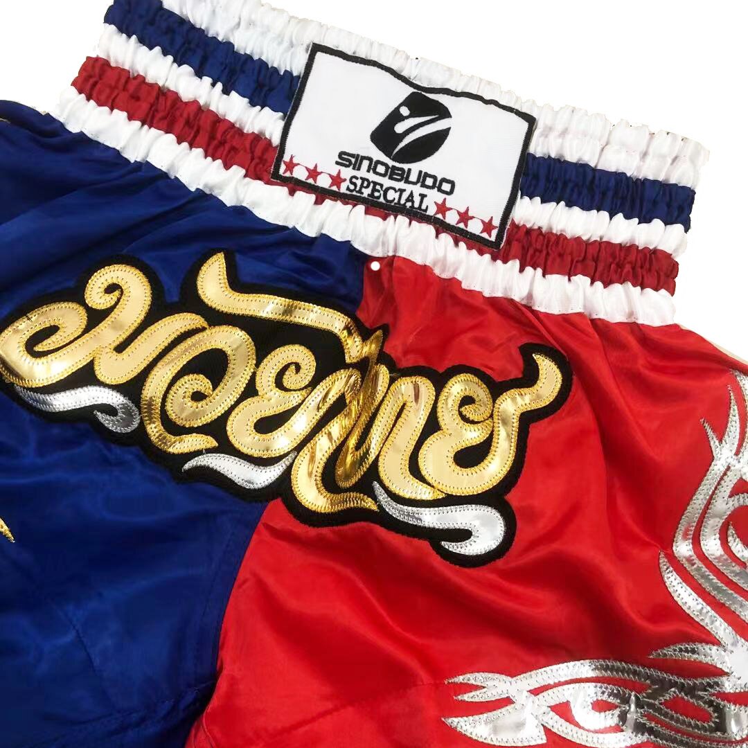 Farverige mma boksebukser print shorts kickboxing fight grappling shorts muay thai boksetøj sanda træningsshorts