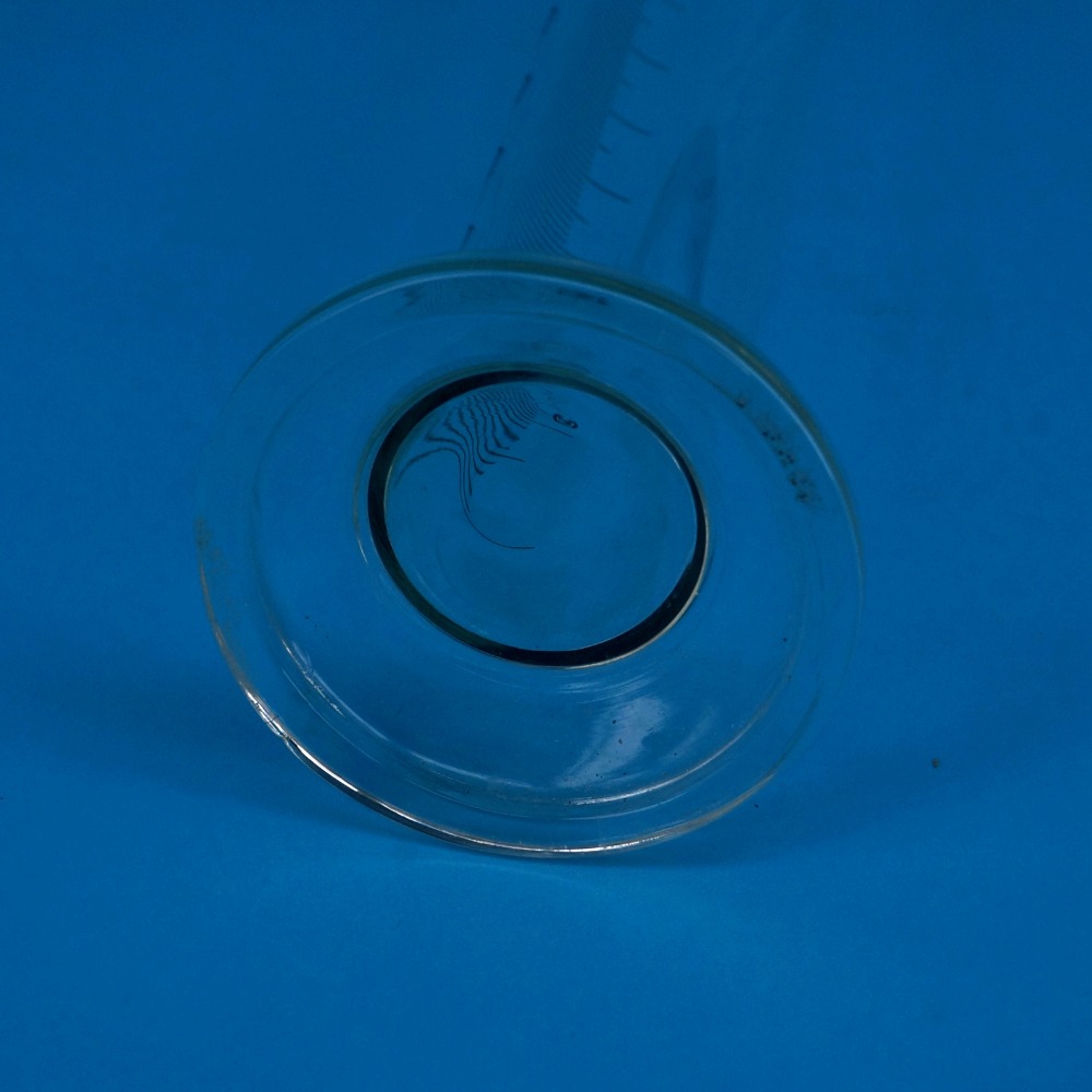 Cilindro de vidrio de Laboratorio , cilindro de medición de caño, herramienta de medida de Química, 100ml