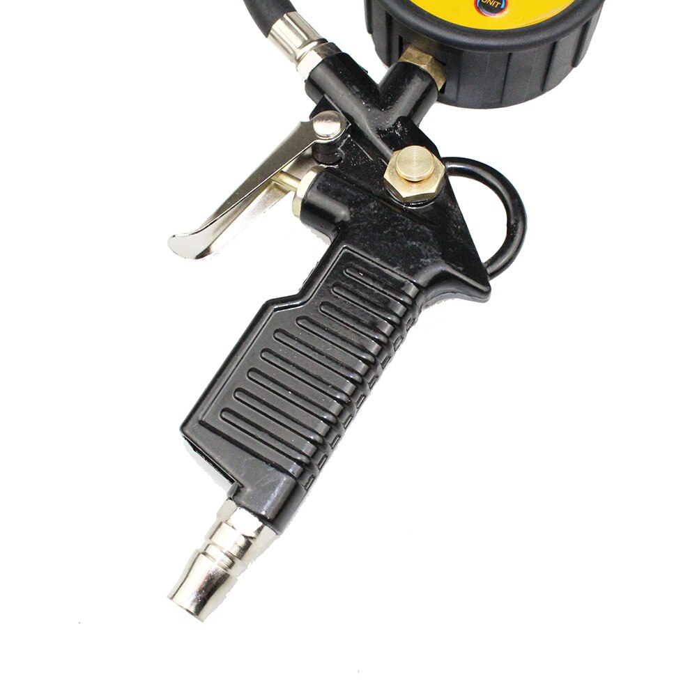 255 PSI Digital Tire Inflator Gauge LCD Backlit Screen With Hose and Quick Connect Coupler For Cars and Motorcycles