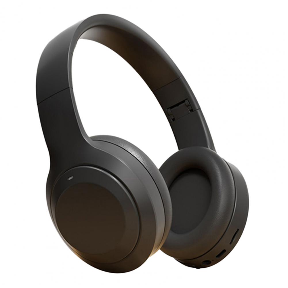 Stereo Headphones Wireless Headset Wireless Over-ear Headphones with Active Noise Cancelling Hi-res Audio for Music: Red