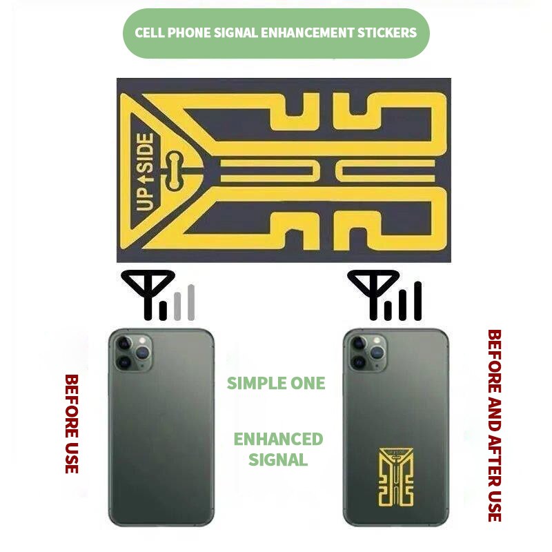 Cell Phone Signal Boosters Mobile antenna amplifier For SP-5 Cell Phone Booster Stickers Radiation Protection Sticker