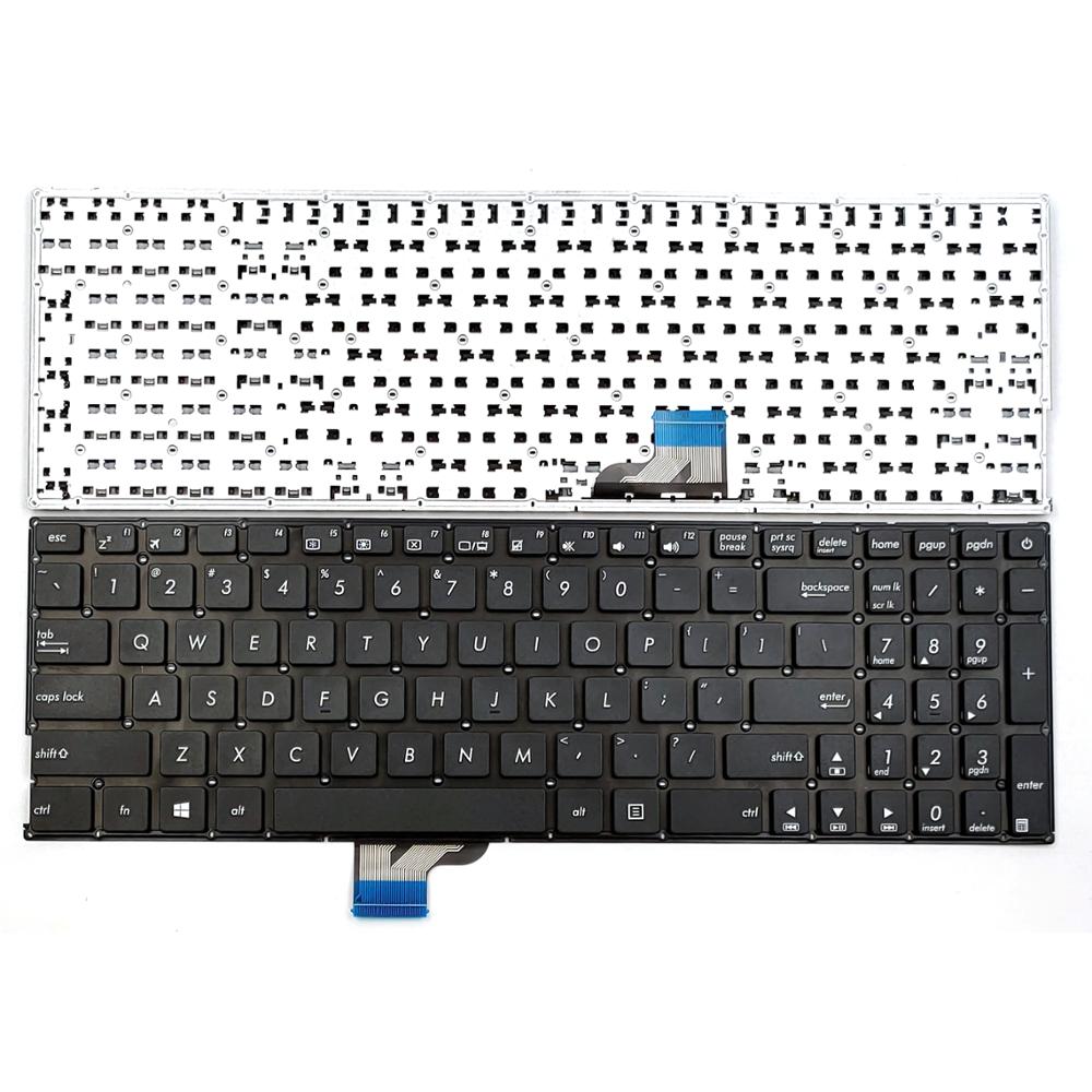 Til asus zenbook  ux510 ux510u ux510uw ux510uw-rb71 ux510ux v510u v510ux ux510ux-nh74 laptop tastatur os sort